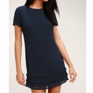 Good condition Lulu’s navy mini dress